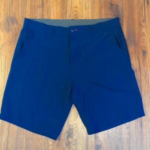 Burnside Hybrid Stretch shorts- navy